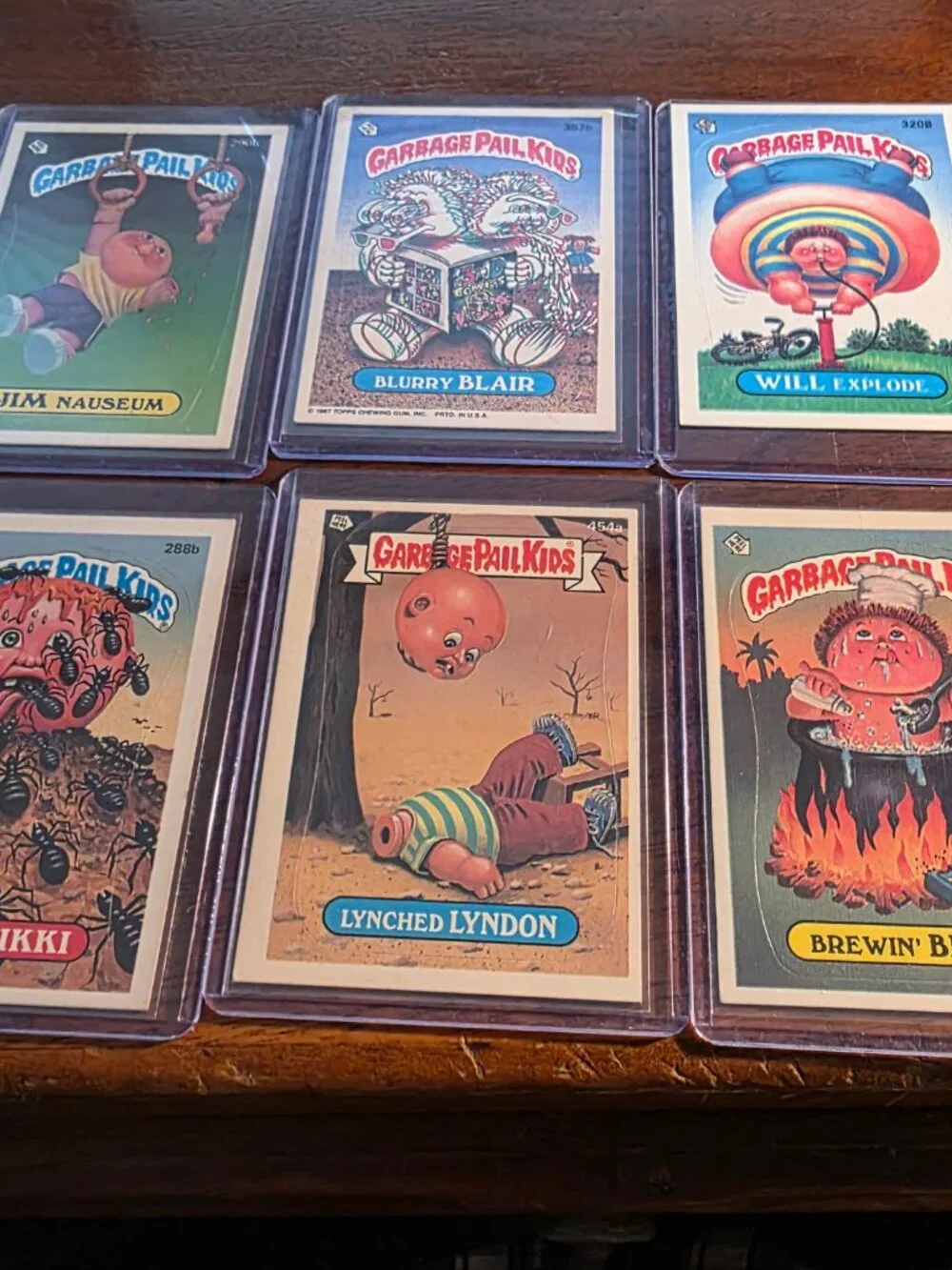 1987 GARBAGE PAIL KIDS TRADING CARDS LOT OF 47PCS